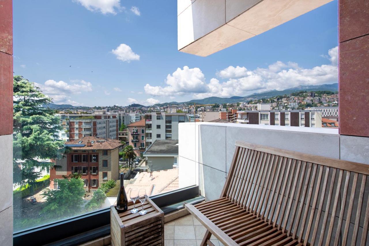 Panoramic Penthouse - Happy Rentals Lugano Exterior photo